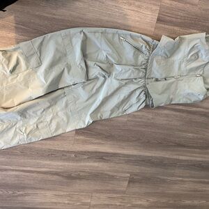 Amanda Uprichard Light Green track pants and top